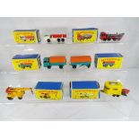 Matchbox by Lesney - six diecast model motor vehicles comprising Mercedes Truck # 1,