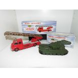 Dinky Supertoys - two diecast models comprising Turntable Fire Escape # 956,