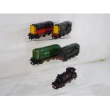 Model Railways - three Hornby OO gauge shunters,