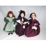 Dolls - an Ashton Drake Galleries doll entitled Marmee marked 1995,