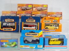 Matchbox - twelve diecast model motor vehicles in original boxes to include six Superfast Rolls