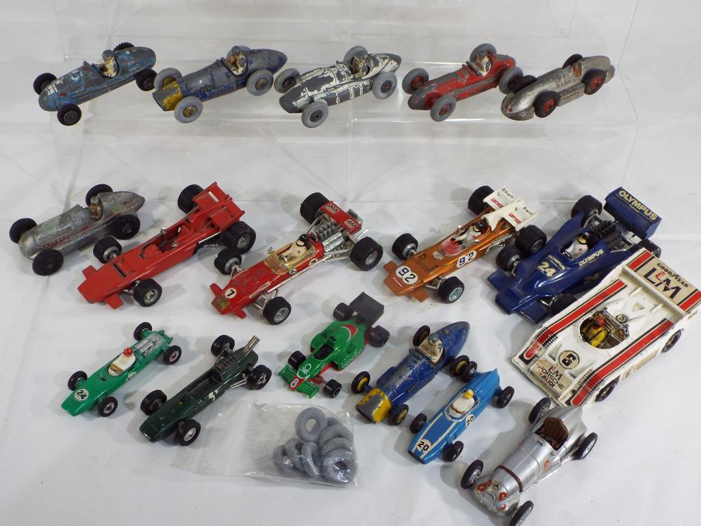 Dinky - twenty six unboxed diecast racing cars, good to excellent, - Image 2 of 3