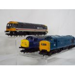 Model Railways - three Hornby OO gauge locomotives, #47487 in Intercity livery,