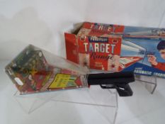 Louis Marx & Co. - a Practice Target Range game with automatic feed, excellent in original fair box.