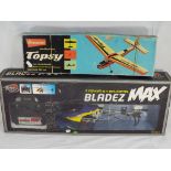 Graupner - Topsy airplane kit in good box model in near mint,