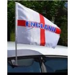 England - Six boxes of England flags each containing 50,