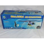 Walkera - radio controlled helicopter with a main rotor span of 51cm and tail span of 13.