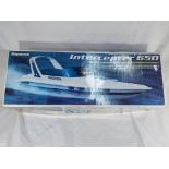 Ripmax - Intercepter 650 radio controlled electric boat, ref no B-RMX600 in good plus box,