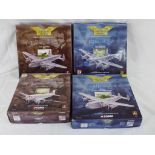 Corgi - four Corgi Aviation Archive aeroplanes in 1:144 scale to include Douglas Dakota ref 47104,