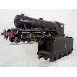 Model Railways - a Bassett Lowke O gauge 4-6-2 Flying Scotsman steam locomotive in British Rail