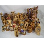 A collection of 40 corn husk dolls in good to excellent condition,