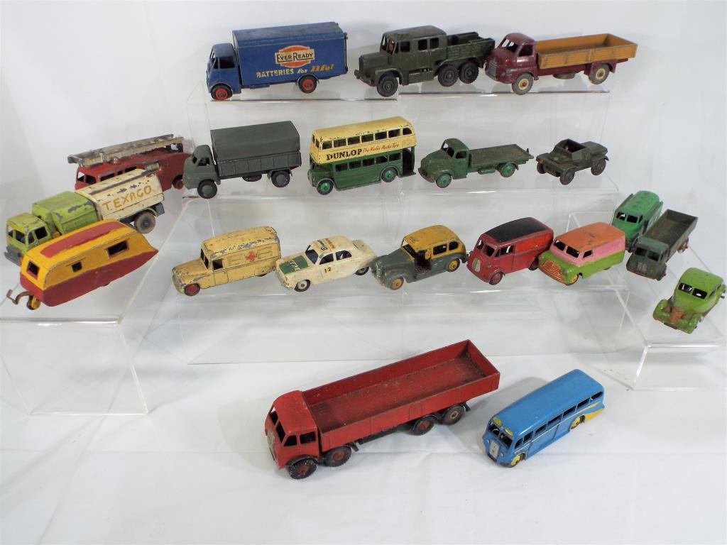 Dinky - a box containing approx 20 larger scale Dinky diecast vehicles, - Image 2 of 2