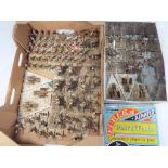 Approximately 100 hand-painted metal soldiers and cannons This lot MUST be paid for and collected,