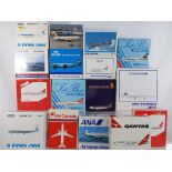 Schabak - sixteen boxed diecast airplanes 1:600 scale comprising 92035, 93230, 934212, 941883,