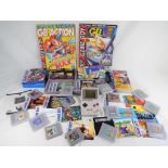 Game Boy - a vintage Nintendo Game Boy model #DMG-01, 1999 Nintendo with manuals with carry case,