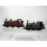 Model Railways - two unboxed Hornby OO gauge steam locomotives, LMS 0-6-0 tank loco No.