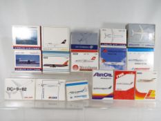 Schabak - sixteen boxed diecast airplanes 1:600 scale comprising 934212, 938210, 81282, 241204,