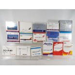 Schabak - sixteen boxed diecast airplanes 1:600 scale comprising 934212, 938210, 81282, 241204,