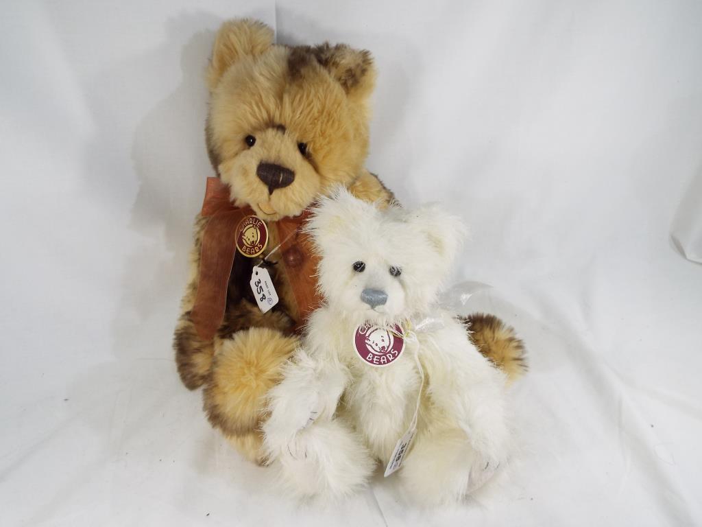 Charlie Bears - a large Charlie Bear entitled Tiff Toff, product code CB094322,