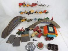 Dinky and Lesney - in excess of 30 diecast model motor vehicles,