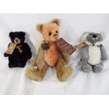 Charlie Bears - two Charlie Bears from the Minimo Collection issued in a limited edition of 2000,