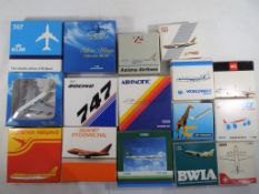 Schabak - sixteen boxed diecast airplanes 1:600 scale comprising 941197, 11517, 901986, 90154,