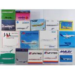 Schabak - sixteen boxed diecast airplanes 1:600 scale comprising 908237, 907230, 94879, 926262,
