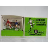 Subbuteo - Live Action Corner Kickers in original box, ref C131, box in very good condition,