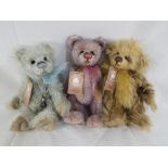 Charlie Bears - three Charlie Bears from the Minimo Collection to include Pancake,