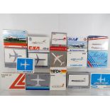 Schabak - sixteen boxed diecast airplanes 1:600 scale comprising 93360, 947564, 908374, 93315,