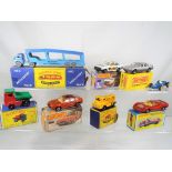 Matchbox - eight diecast vehicles, seven in original boxes and one unboxed,