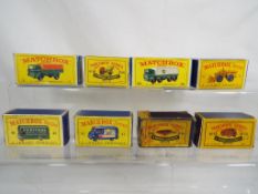 Matchbox Series - eight boxed diecast commercial vehicles in original boxes comprising #1 a