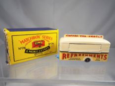 Matchbox - a mobile canteen in original box, box vg and model vg.
