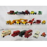 Lesney - nineteen unboxed diecast vehicles comprising #3, #5, #7, 2 x #11, 2 x #18, #24, #25, #35,