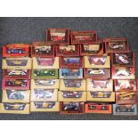 Matchbox - thirty two diecast vehicles in original window boxes comprising 2 x Y13, Y14, 2 x Y15,