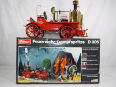 Wilesco - a steam fire engine model Feuer Wehr - Dampfspritze ref D305,