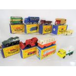 Matchbox Series - nine diecast vehicles, seven in original boxes, two unboxed, boxed comprising #5,