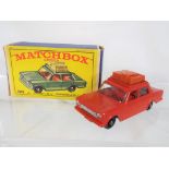 Matchbox - a boxed Fiat 1500 diecast vehicle box in very good condition,