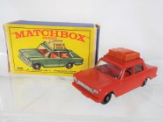 Matchbox - a boxed Fiat 1500 diecast vehicle box in very good condition,