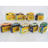 Matchbox - nine diecast vehicles in original boxes comprising #20, #28, #31 x 2, #39, #43, #55,