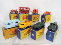 Matchbox - eight diecast vehicles in original boxes comprising #4, #5, #7, #15, #23, #37,