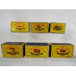 Matchbox Series - six boxed diecast commercial vehicles in original boxes comprising #6, #10, #28,