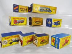 Matchbox Series - nine boxed diecast commercial vehicles in original boxes comprising #1 A2, #10,
