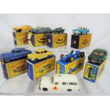 Matchbox - nine diecast vehicles, eight boxed and one unboxed comprising #20, #31, #41, #43, #44,