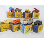 Matchbox Series - eight boxed diecast vehicles in original boxes comprising #3, #6, #8, #9, #14,