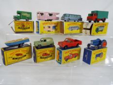 Matchbox - eight boxed diecast vehicles in original boxes comprising #17, #23, #40, #44, #48, #59,