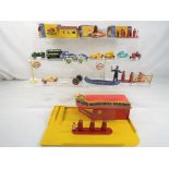 Matchbox - seventeen diecast vehicles and accessories, three boxed,