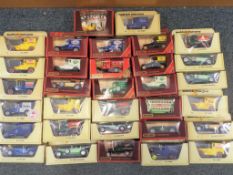 Matchbox Models of Yesteryear - approximately 32 diecast model motor vehicles,