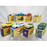Matchbox - eight diecast vehicles in original boxes comprising #8, #14, #32, #41, #45, #54,
