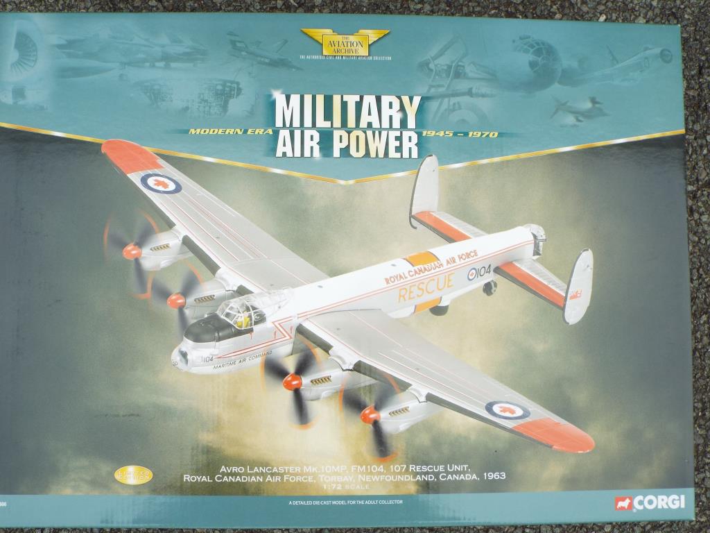 Corgi - One limited edition Corgi Archive military airpower plane Avo Lancaster 1:72 scale #